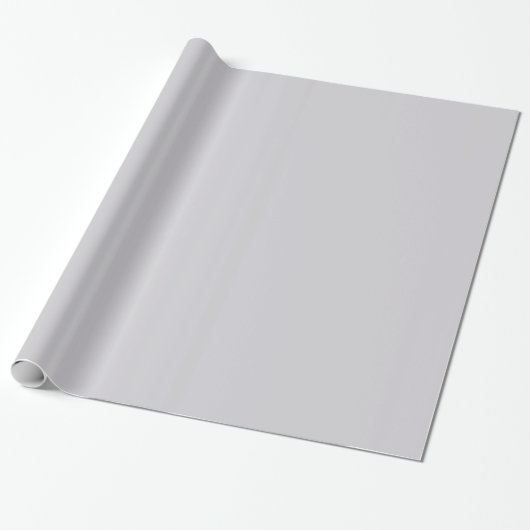 Papier Cadeau Gris solide (Déroulé)