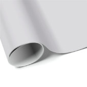 Papier Cadeau Gris solide (Coin rond)