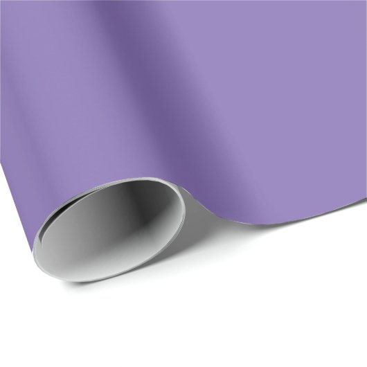 Papier Cadeau Gris Violet (Coin rond)