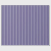 Papier Cadeau Gris Violet & Rayures Violet Gris Clair (Plat)
