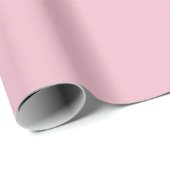 Papier Cadeau Gris Zigzag, Gris Chevron, Motif Zigzag, Rose (Coin rond)