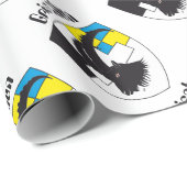 Papier Cadeau Grischun Svizra papier de cadeau (Coin rond)