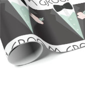 Papier Cadeau Groom (Coin rond)
