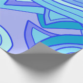 Papier Cadeau Groovy Blues (Coin)