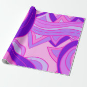 Papier Cadeau Groovy Pinks (Déroulé)