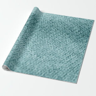 Papier Cadeau Gros plan d'arrière - plan texturé tricoté vert