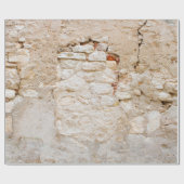 Papier Cadeau Gros plan de la texture de vieilles pierres wallab (Plat)