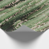 Papier Cadeau Gros plan du plante de cactus vert (Coin)