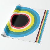 Papier Cadeau Grosgrain Wrapping Paper - Centerpiece 1 (Déroulé)