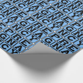 Papier Cadeau Grossesse, Enceinte avec bébé (Coin)