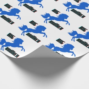 Papier Cadeau Grother Horse Rearing