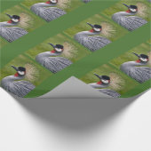 Papier cadeau Grue couronnée (Coin)