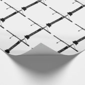 Papier Cadeau grue de grue à tour (Coin)