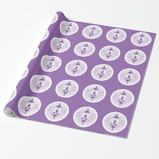 Papier Cadeau Grue de Nanbu (Déroulé)