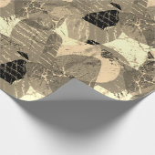 Papier Cadeau Grunge abstrait (Coin)