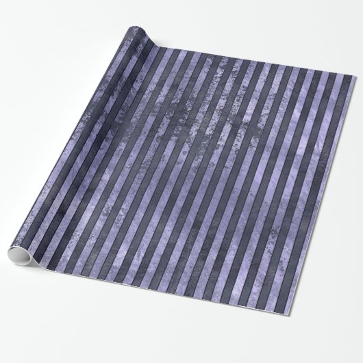 Papier Cadeau Grunge en détresse violet et noir (Déroulé)