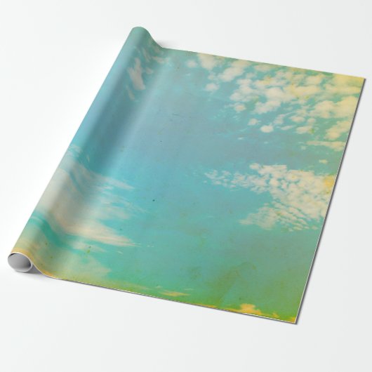 Papier Cadeau Grunge image du ciel arrière - plan. décoration de (Déroulé)