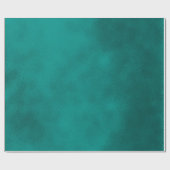 Papier Cadeau Grungy Smudge bleu Turquoise (Plat)