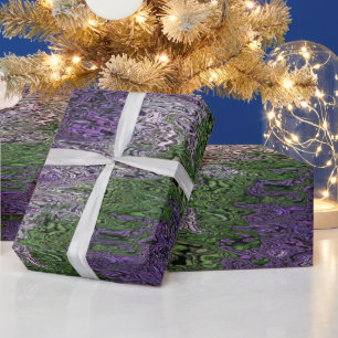 Papier Cadeau Grungy Super Funky Trippy Genderqueer Pride