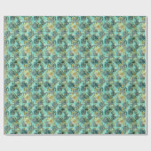 Papier Cadeau Grungy Tribal : Ethnic Rug Motif (Plat)