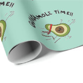 Papier Cadeau Guacamole (Coin rond)