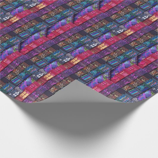Papier Cadeau Guatemalan textile designs (Coin)