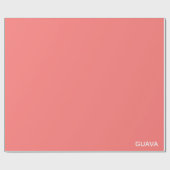Papier Cadeau Guava pink color name (Plat)