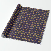 Papier Cadeau Guépard, léopard (Déroulé)
