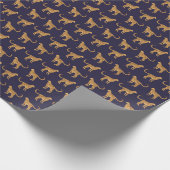 Papier Cadeau Guépard, léopard (Coin)