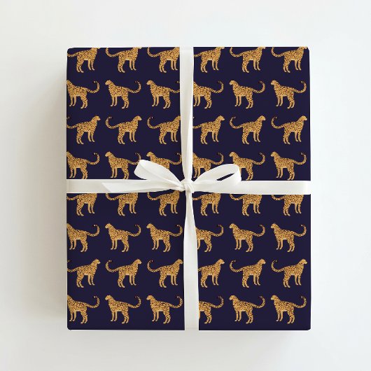 Papier Cadeau Guépard, léopard