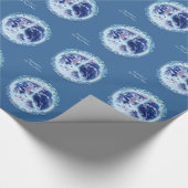 Papier Cadeau Guérissons le monde une paix à la fois ☮ (Coin)