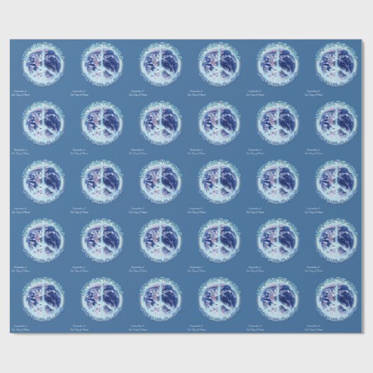 Papier Cadeau Guérissons le monde une paix à la fois ☮ (Plat)