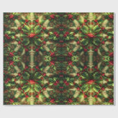 Papier Cadeau Gui Fractal (Plat)