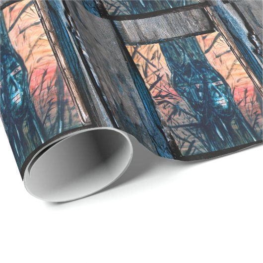 Papier Cadeau Guide animal (Coin rond)