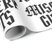 Papier Cadeau Guillemets de misère (Coin rond)