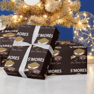 Papier Cadeau Guimauves S'mores Dessert Encore Une Fois Smore