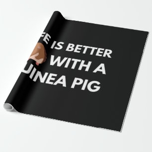 Papier Cadeau Guinéen Pig Lover