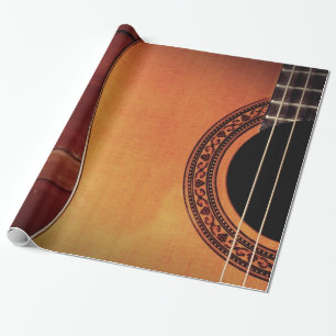 Papier Cadeau Guitare acoustique