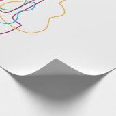 Papier Cadeau Guitares de couleur Electric Acoustic classique ca (Coin)