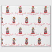 Papier Cadeau Gum de bulle (Plat)