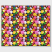 Papier Cadeau Gumballs délicieux (Plat)