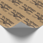 PAPIER CADEAU GUN PERMIT 2ND AMENDMENT   (Coin)
