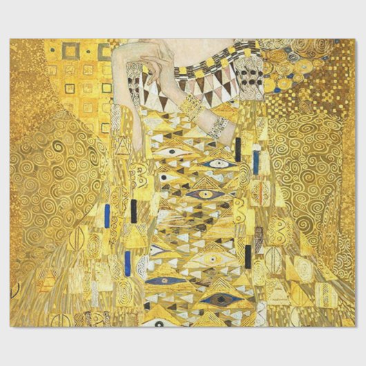 Papier Cadeau Gustav Klimt Adele Bloch (Plat)