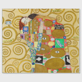 Papier Cadeau Gustav Klimt Exécution Nouveau Couple (Plat)