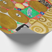 Papier Cadeau Gustav Klimt Exécution Nouveau Couple (Coin)