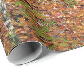 Papier Cadeau Gustav Klimt - Ferme Avec Birch Trees (Coin rond)