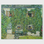 Papier Cadeau Gustav Klimt - La Maison de Guardaboschi (Plat)