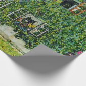 Papier Cadeau Gustav Klimt - La Maison de Guardaboschi (Coin)
