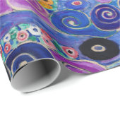 Papier Cadeau Gustav Klimt - La Vierge (Coin rond)