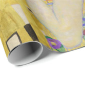 Papier Cadeau Gustav Klimt - Le baiser (Coin rond)